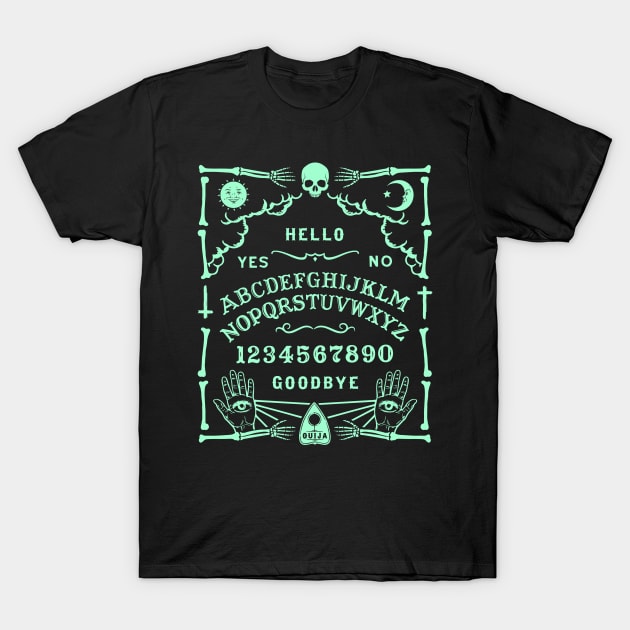 OUIJA BOARD - SPIRIT BOARD T-Shirt by Tshirt Samurai